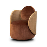 Four Hands Roslin Swivel Chair - Altair Sienna