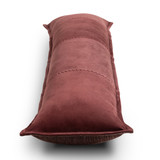 Four Hands Trenton Pillow - Nubuck Burgundy - 12"x48"
