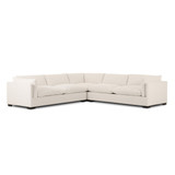 Four Hands Westwood 3 PC Sectional - 122" - Crypton Nomad Snow