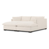 Four Hands Westwood Double Chaise Sectional - 87" - Crypton Nomad Snow