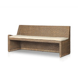 Amber Lewis x Four Hands Senna LAF Woven Dining Bench 72" - Broadway Dune