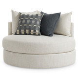 Bernhardt Ferris Fabric Swivel Chair