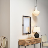 Jamie Young Contrast Jute Rectangle Mirror