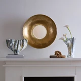 Jamie Young Theia Iron Round Wall Mirror