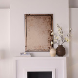 Jamie Young Versailles Antiqued Glass Rectangle Wall Mirror