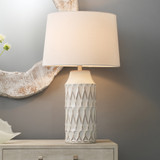 Jamie Young Dalia Ceramic Table Lamp - White