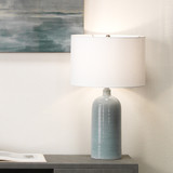 Jamie Young Declan Ceramic Table Lamp - Blue