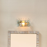 Jamie Young Coronet 1-Light Wall Sconce - Blue