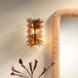 Jamie Young Coronet 1-Light Wall Sconce - Taupe