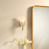 Jamie Young Magnolia 1-Light Wall Sconce - White