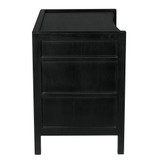 Noir Hampton Side Table - Hand Rubbed Black