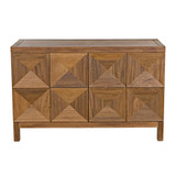 Noir Quadrant 2 Door Sideboard - Dark Walnut