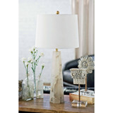 Regina Andrew Quatrefoil Alabaster Table Lamp Small Regina Andrew Quatrefoil Alabaster Table Lamp Small