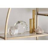 Regina Andrew Hammered Bud Vase Set - Polished Brass