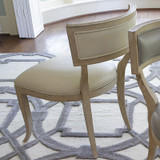 Klismos Chair - Beige Leather image 1