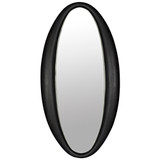 Noir Woolsey Mirror - Charcoal Black