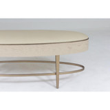 Global Views Ellipse Bench - Ivory