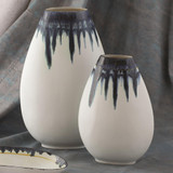 Global Views Glass Drip Vase - Sm