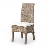 Four Hands Banana Leaf Chair - Grey Wash