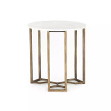 Four Hands Naomi Marble End Table