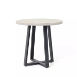 Four Hands Cyrus Outdoor Round Dining Table - 32" - Grey