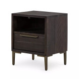 Four Hands Wyeth Nightstand - Dark Carbon