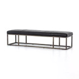 Four Hands Beaumont Bench - Rider Black