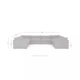 Four Hands Westwood 8 - Piece Sectional - Bennett Moon