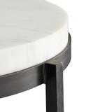 Arteriors Kelsie Side Table - Black/White