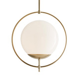 Arteriors Volta Pendant - Pale Brass