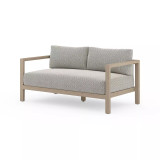 Four Hands Sonoma Outdoor Sofa, Washed Brown - 60" - Faye Ash