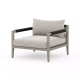 Four Hands Sherwood Outdoor Chair, Weathered Grey - Stone Grey