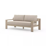 Four Hands Monterey Outdoor Sofa, Washed Brown - 74" - Faye Sand