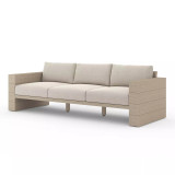 Four Hands Leroy Outdoor Sofa, Washed Brown - Faye Sand