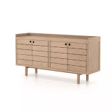 Four Hands Lula Outdoor Sideboard - Washed Brown