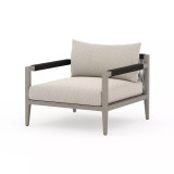 Four Hands Sherwood Outdoor Chair, Weathered Grey - Faye Sand