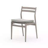 Four Hands Atherton Outdoor Dining Chair - Weathered Grey - Faye Ash