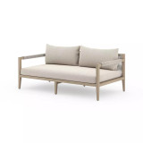 Four Hands Sherwood Outdoor Sofa, Washed Brown - 63" - Faye Sand (Closeout)