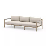 Four Hands Sherwood Outdoor Sofa, Washed Brown - 93" - Faye Sand