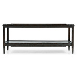 Jonathan Charles Casually Country Distressed Dark Ale Coffee Table