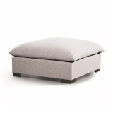 Four Hands BYO: Westwood Sectional - Ottoman - Bayside Pebble