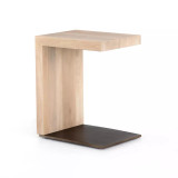 Four Hands Hudson C Table - Ashen Walnut