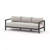 Four Hands Sonoma Outdoor Sofa, Bronze - 88" - Stone Grey (Closeout)