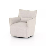 Four Hands Kimble Swivel Chair - Noble Platinum (Closeout)