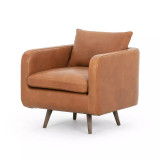 Four Hands Kaya Swivel Chair - Haven Tobacco