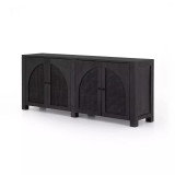 Four Hands Tilda Sideboard - Black Wash Mango