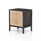 Four Hands Sydney Nightstand - Left - Black Wash (Closeout)