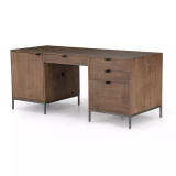Four Hands Trey Executive Desk - Auburn Poplar