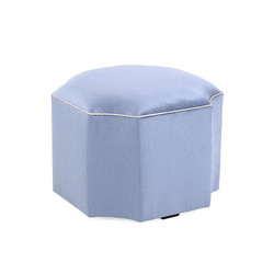 Celtic Ottoman - Blue Celtic Ottoman - Blue