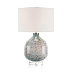 Glass Urn Table Lamp